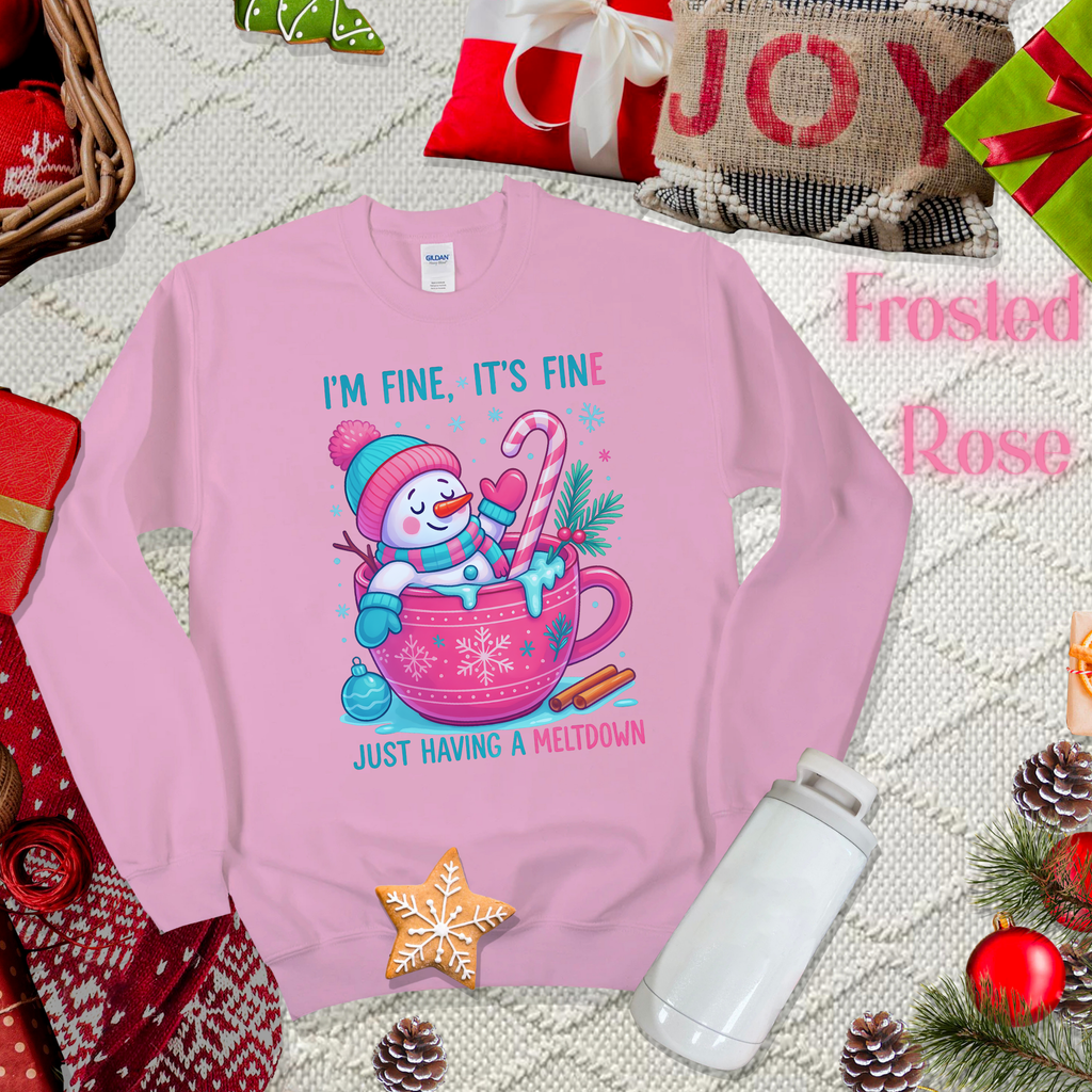 I'M FINE, IT'S FINE Sweatshirt