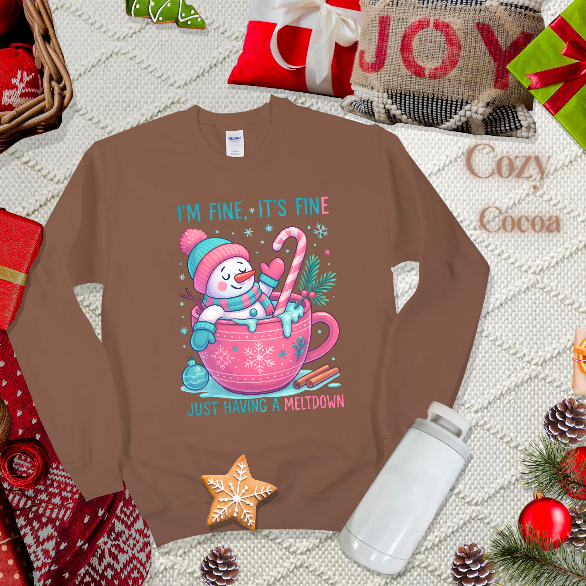 I'M FINE, IT'S FINE Sweatshirt